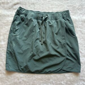 Patagonia Mini Skort in Olive Green